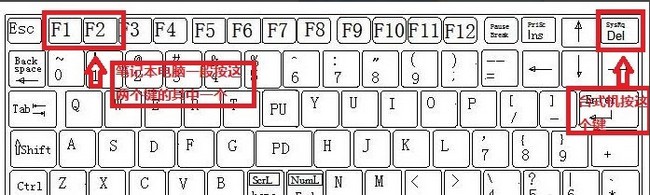 h-光盘装win7系统：进入bios设置界面