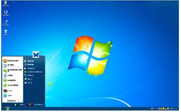 笔记本电脑虚拟光驱安装win7系统操作步骤7-win7系统安装完毕