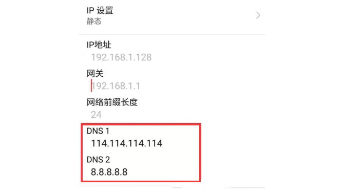 c-设置dns