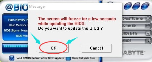 7-确认升级BIOS