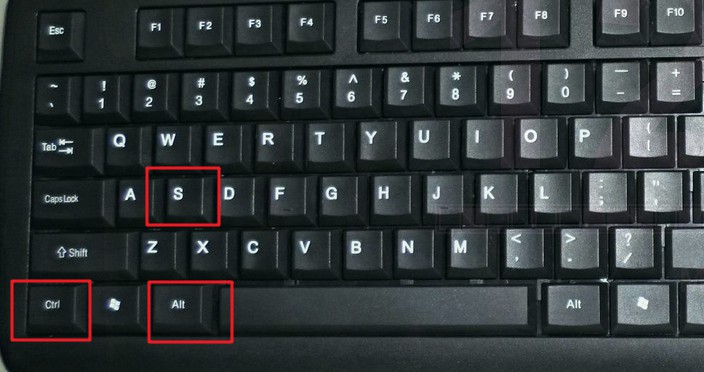 4-6【Ctrl+Alt+S】键