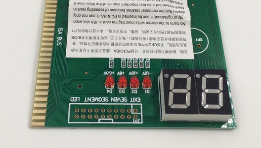 主板检测卡注意事项：