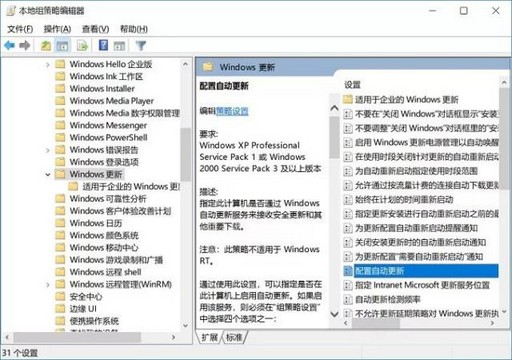 12-双击打开右侧“配置自动更新”