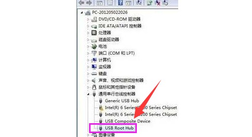 3-设置“usb Root Hub”选项