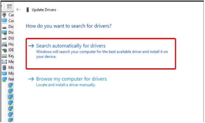 6-Search automatically for drivers(自动搜索驱动程序)