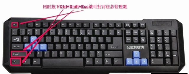 1-同时按Ctrl+Shift+Esc