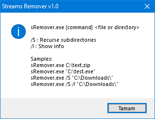 strems remover cmd support